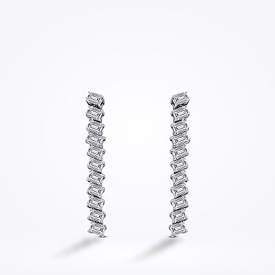 1.97 Karat Pırlanta Su Yolu Küpe - Baroni Diamond (1)