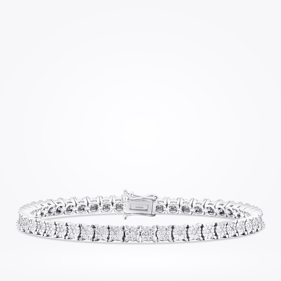 1.98 Karat Pırlanta Su Yolu Bileklik - Baroni Diamond