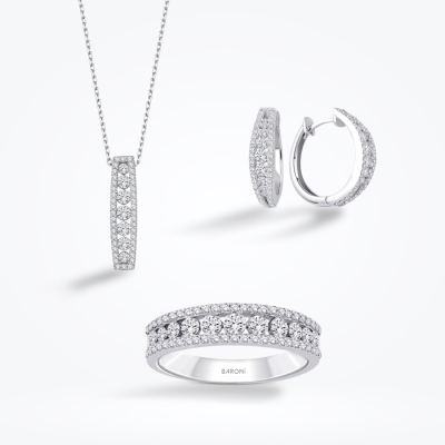 2.00 Karat Pırlanta Aurora Set 