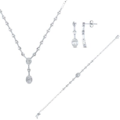 2.08 Karat Pırlanta Baget Set - 2