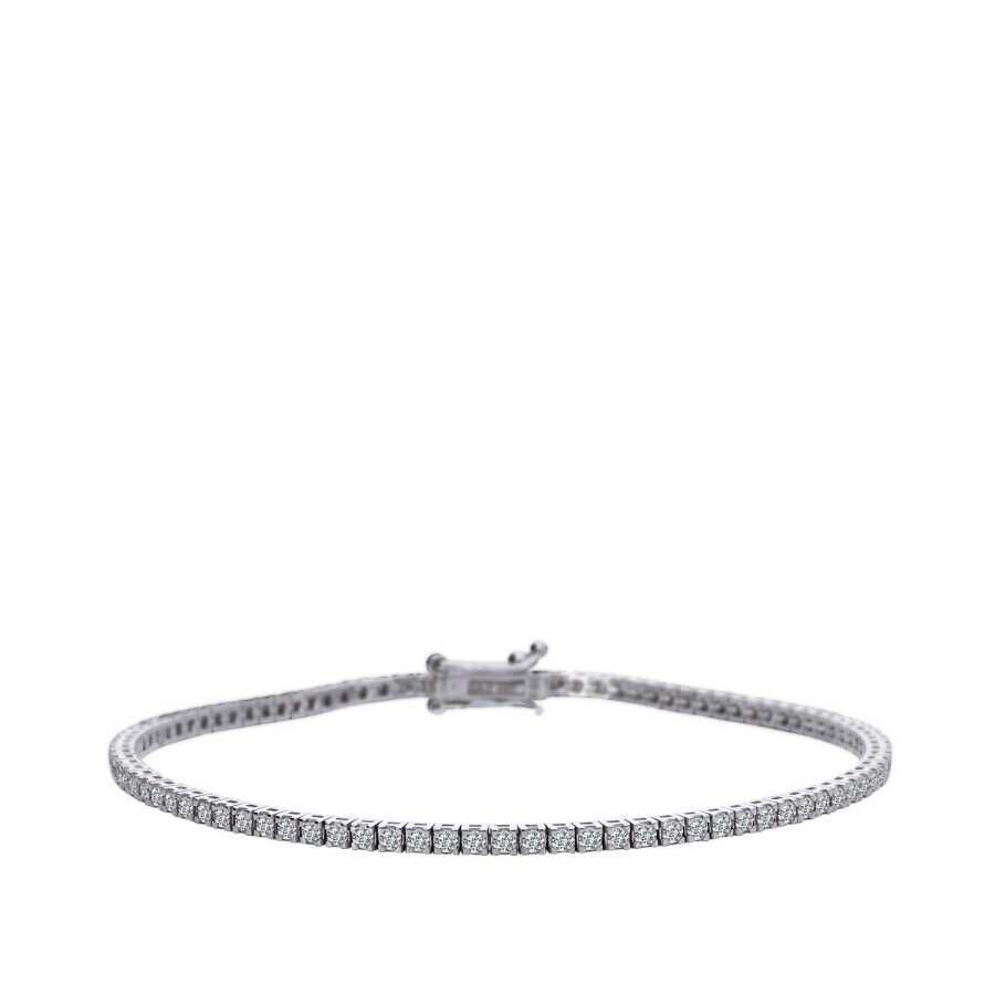 2.08 Karat Pırlanta Su Yolu Bileklik - Baroni Diamond