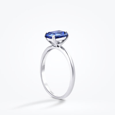 2.12 Karat Pırlanta Safir Yüzük - Baroni Diamond (1)