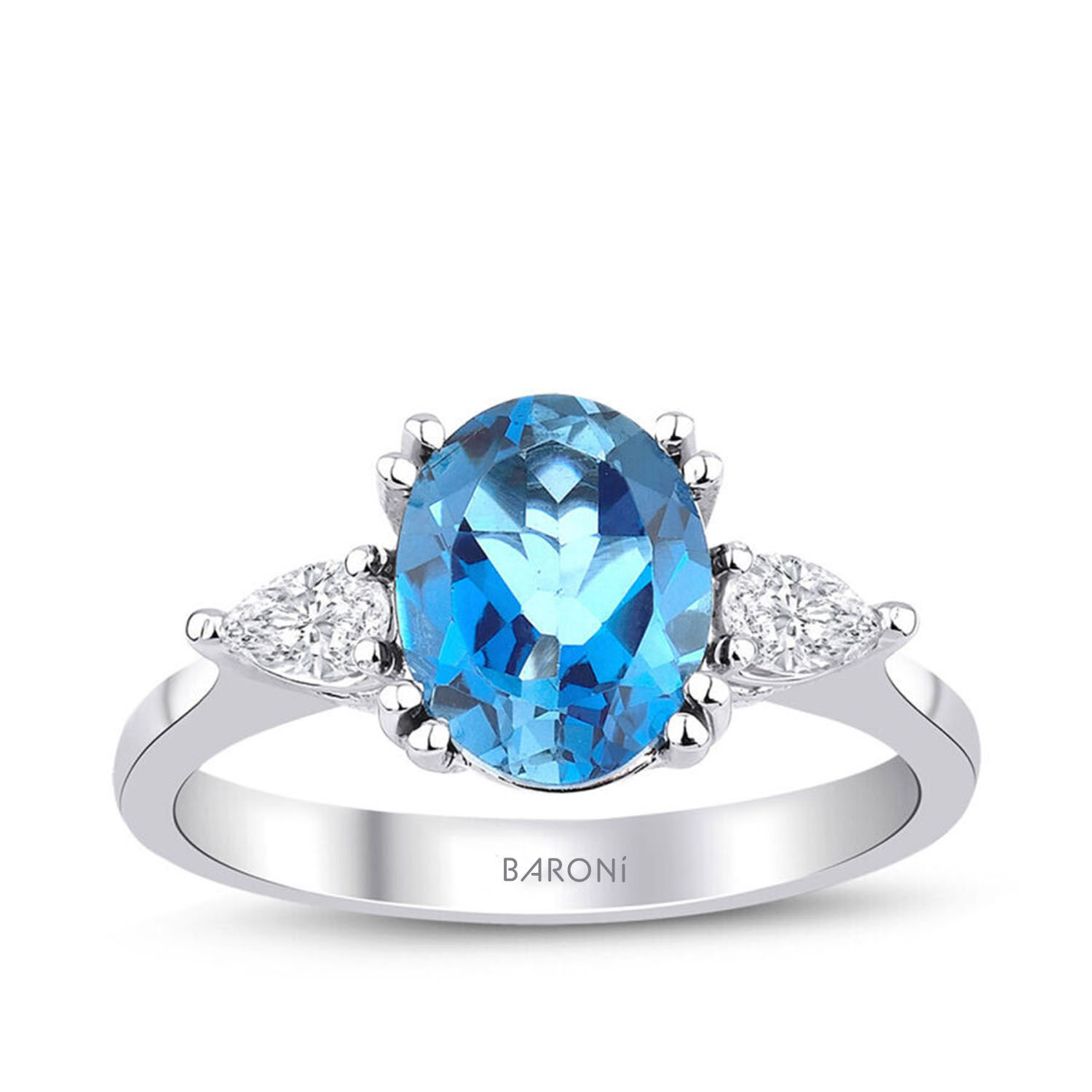 2.51 Karat Pırlanta Renkli Taşlı Yüzük - Baroni Diamond