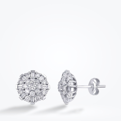 2.56 Karat Pırlanta Baget Set - 6
