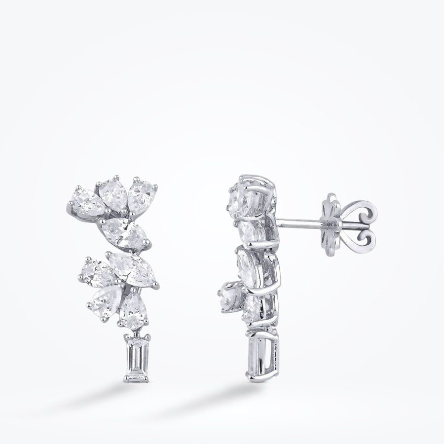 2.58 Karat Pırlanta Trend Küpe - Baroni Diamond
