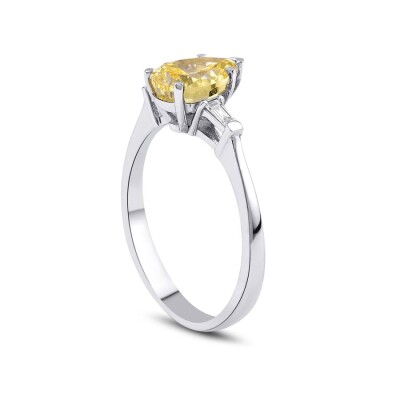 2.66 Karat Pırlanta Renkli Taşlı Yüzük - Baroni Diamond (1)