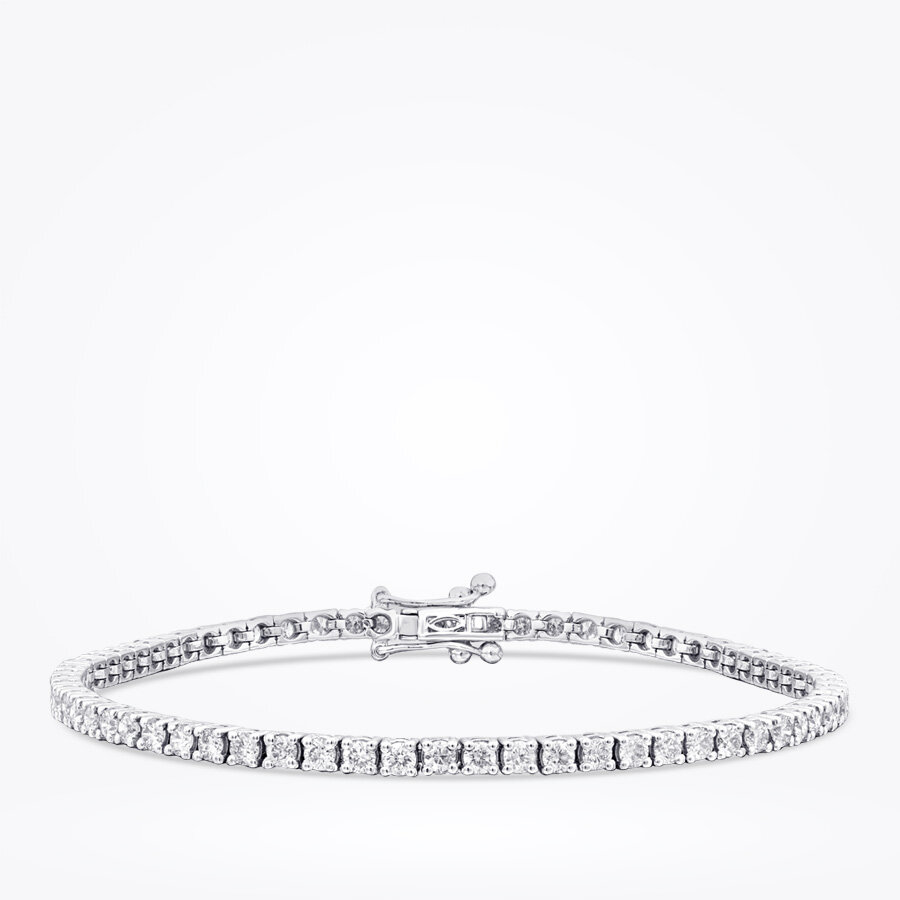 2.80 Karat Pırlanta Su Yolu Bileklik - Baroni Diamond