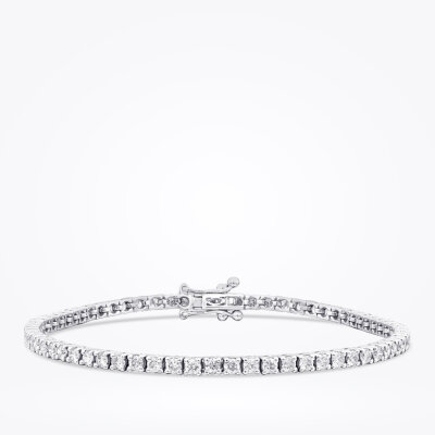 2.80 Karat Pırlanta Su Yolu Bileklik - Baroni Diamond