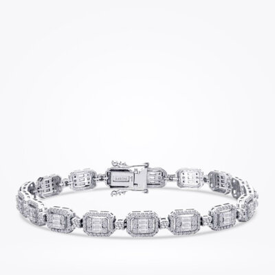 2.84 Karat Pırlanta Baget Kelepçe - 1