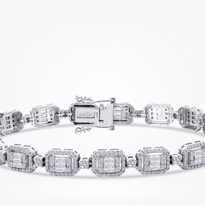 2.84 Karat Pırlanta Baget Kelepçe - Baroni Diamond (1)