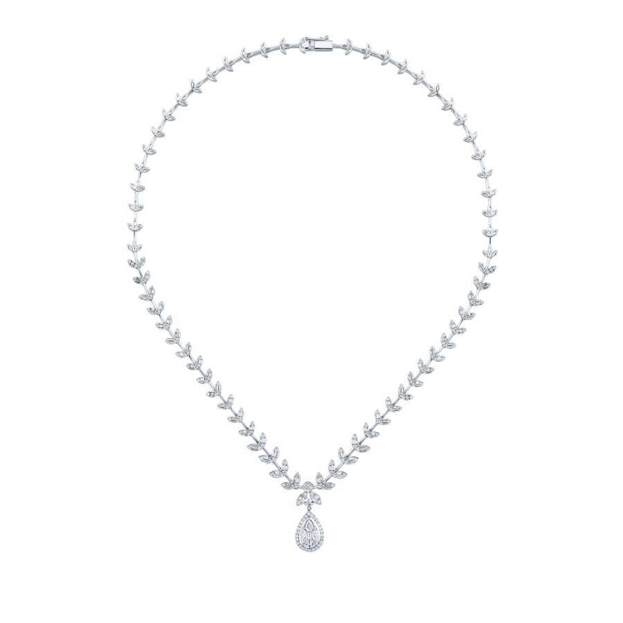 2.92 Karat Pırlanta Damla Gerdanlık