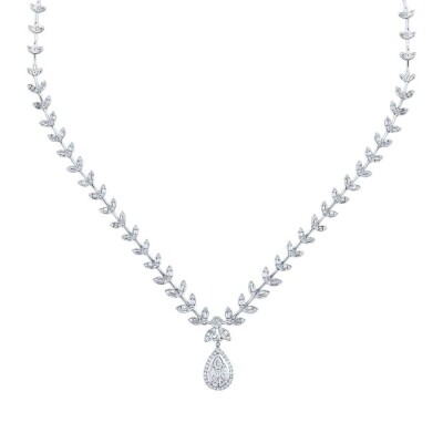 2.92 Karat Pırlanta Damla Gerdanlık - 2