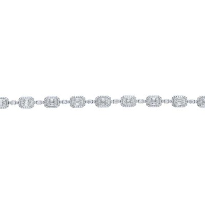 2.94 Karat Pırlanta Baget Bileklik - Baroni Diamond (1)