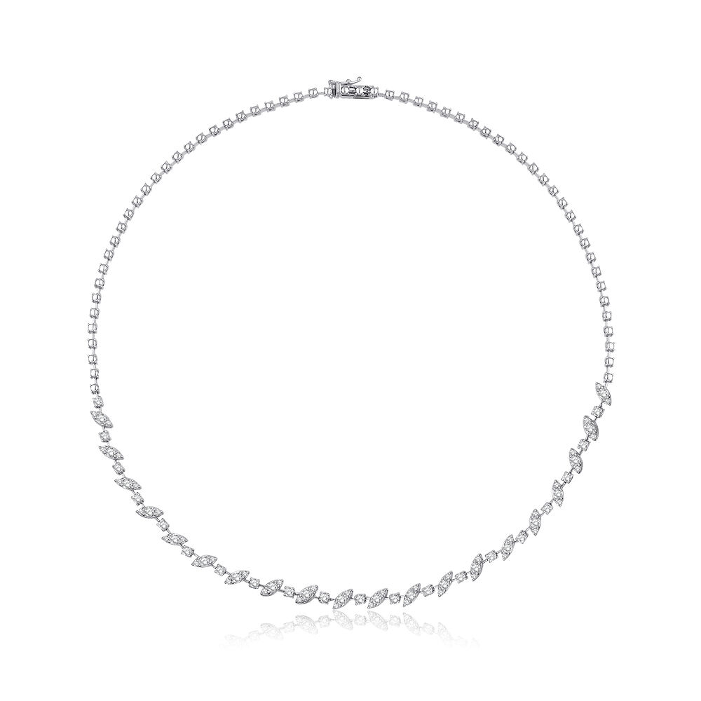 3.10 Karat Pırlanta Su Yolu Gerdanlık - Baroni Diamond