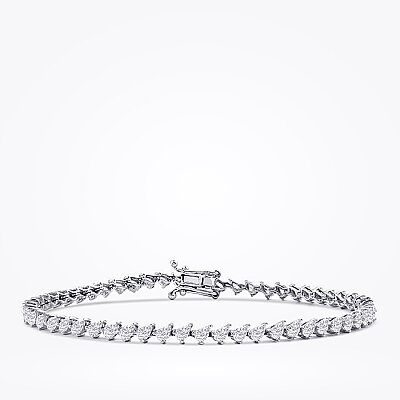 3.18 Karat Pırlanta Trend Bileklik - 1