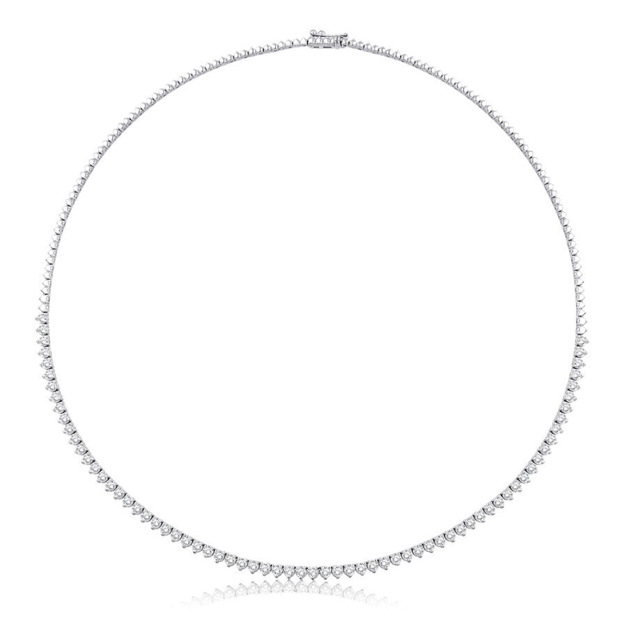 3.21 Karat Pırlanta Su Yolu Gerdanlık - Baroni Diamond