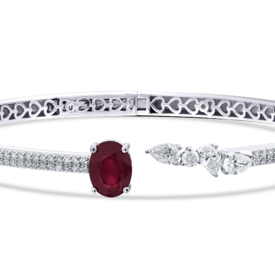 3.34 Karat Pırlanta Yakut Kelepçe - Baroni Diamond (1)