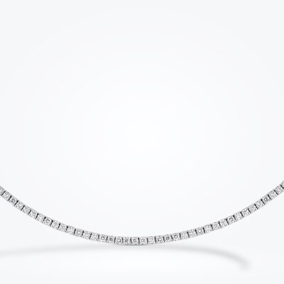 3.35 Karat Pırlanta Su Yolu Gerdanlık - 2