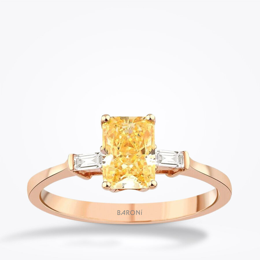 3.51 Karat Pırlanta Fancy Yüzük - Baroni Diamond