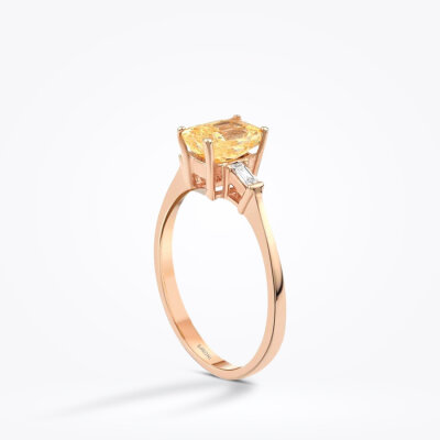 3.51 Karat Pırlanta Fancy Yüzük - Baroni Diamond (1)