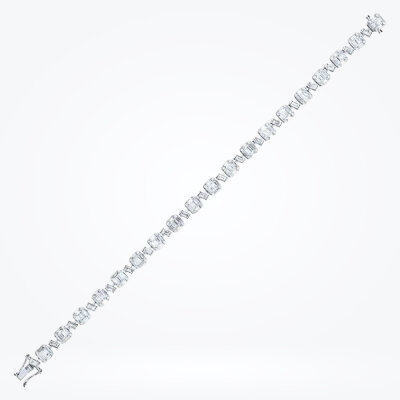 3.63 Karat Pırlanta Baget Bileklik - 1