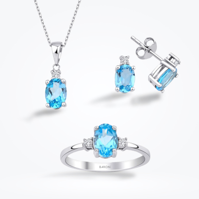 3.94 Karat Pırlanta Renkli Trend Set 