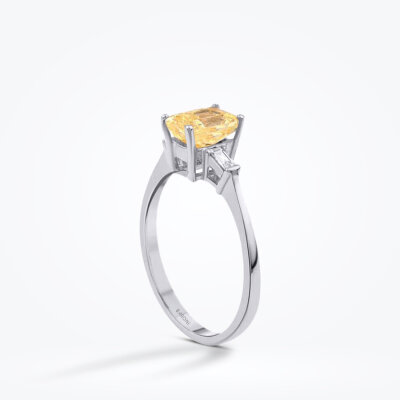 4.03 Karat Pırlanta Fancy Yüzük - 2