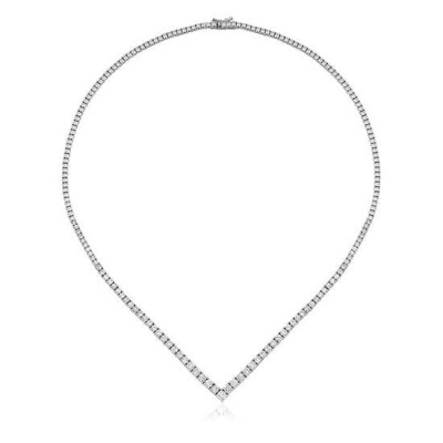 4.70 Karat Pırlanta Su Yolu Gerdanlık - 1