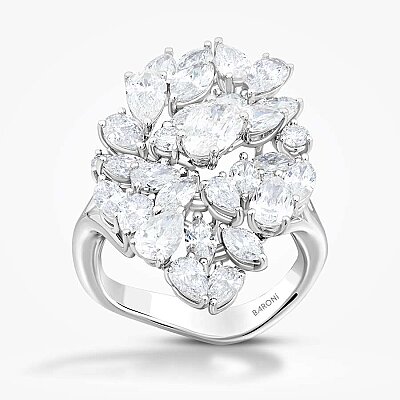 5.85 Karat Pırlanta Trend Yüzük - 1