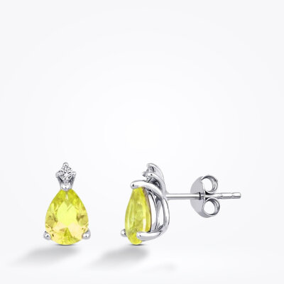 5.17 Karat Pırlanta Fancy Küpe - Baroni Diamond