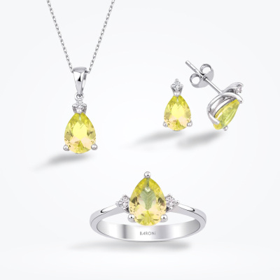 7.16 Karat Pırlanta Fancy Taş Trend Set 