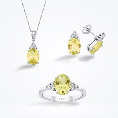 7.88 Karat Pırlanta Fancy Taşlı Set 