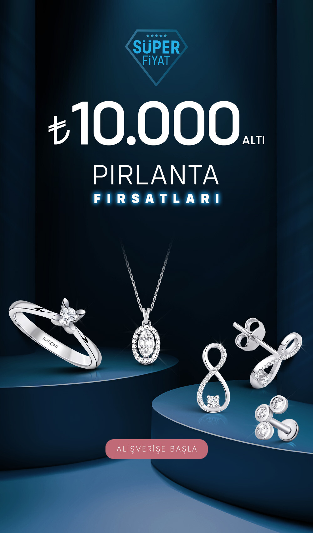 10.000 TL Altı Pırlanta ürünleri (1)