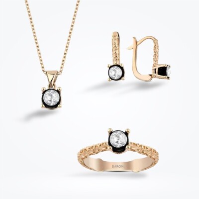 0.60 Karat Elmas Tektaş Set