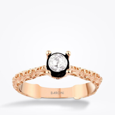 0.60 Karat Elmas Tektaş Set - 2