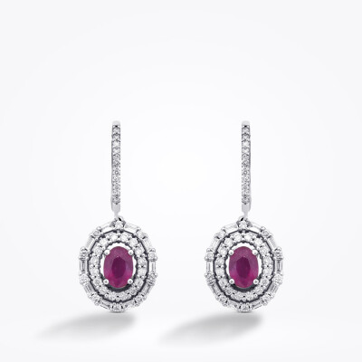 7.21 Karat Pırlanta Yakut Set - 3