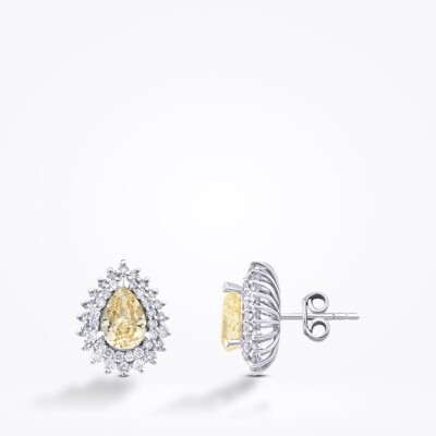 7.33 Karat Pırlanta Damla Fancy Set - 4