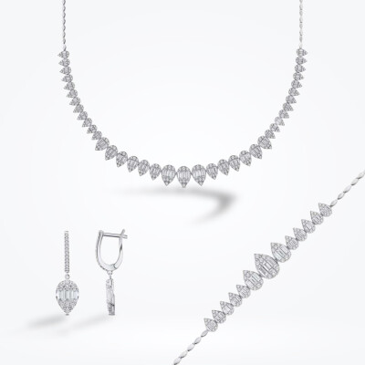 Altın Damla Baget Set