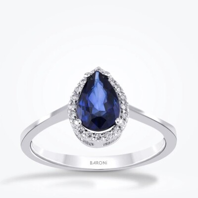 3.22 Karat Pırlanta Safir Set - 2