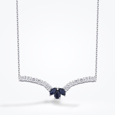 2.86 Karat Pırlanta Safir Set - 3