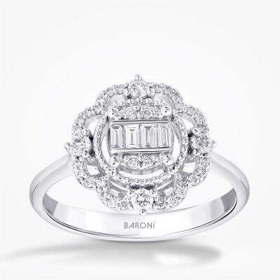 2.13 Karat Pırlanta Baget Set - 4