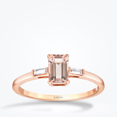 2.65 Karat Pırlanta Morganit Set - 4