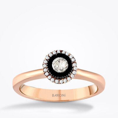 0.70 Karat Elmas Tasarım Set - 2