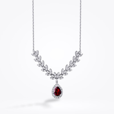 4.39 Karat Pırlanta Yakut Set - 3