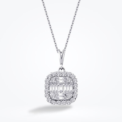 1.97 Karat Pırlanta Baget Set - 3