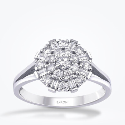 2.56 Karat Pırlanta Baget Set - 2