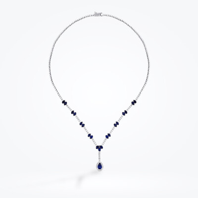 12.91 Karat Pırlanta Safir Set - 2