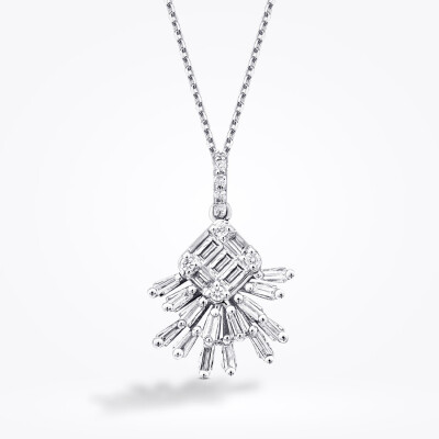 1.28 Karat Pırlanta Baget Set - 2