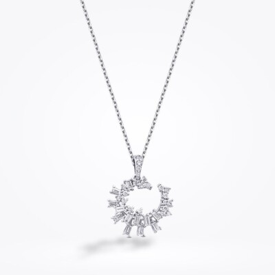 1.28 Karat Pırlanta Baget Trend Set - 2