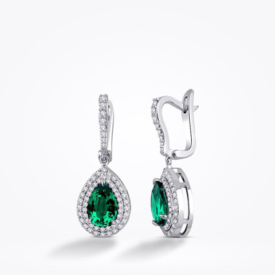 5.25 Karat Pırlanta Renkli Taşlı Set - 3